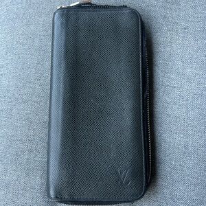 Louis vuitton long leather wallet